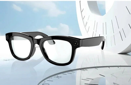 AI-Powered HD 1080P Smart Glasses with Polarized Lenses and Integrated Mini Camera for Sports and Surveillance Recording