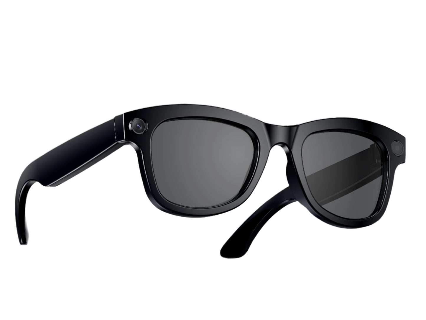 AI-Powered HD 1080P Smart Glasses with Polarized Lenses and Integrated Mini Camera for Sports and Surveillance Recording