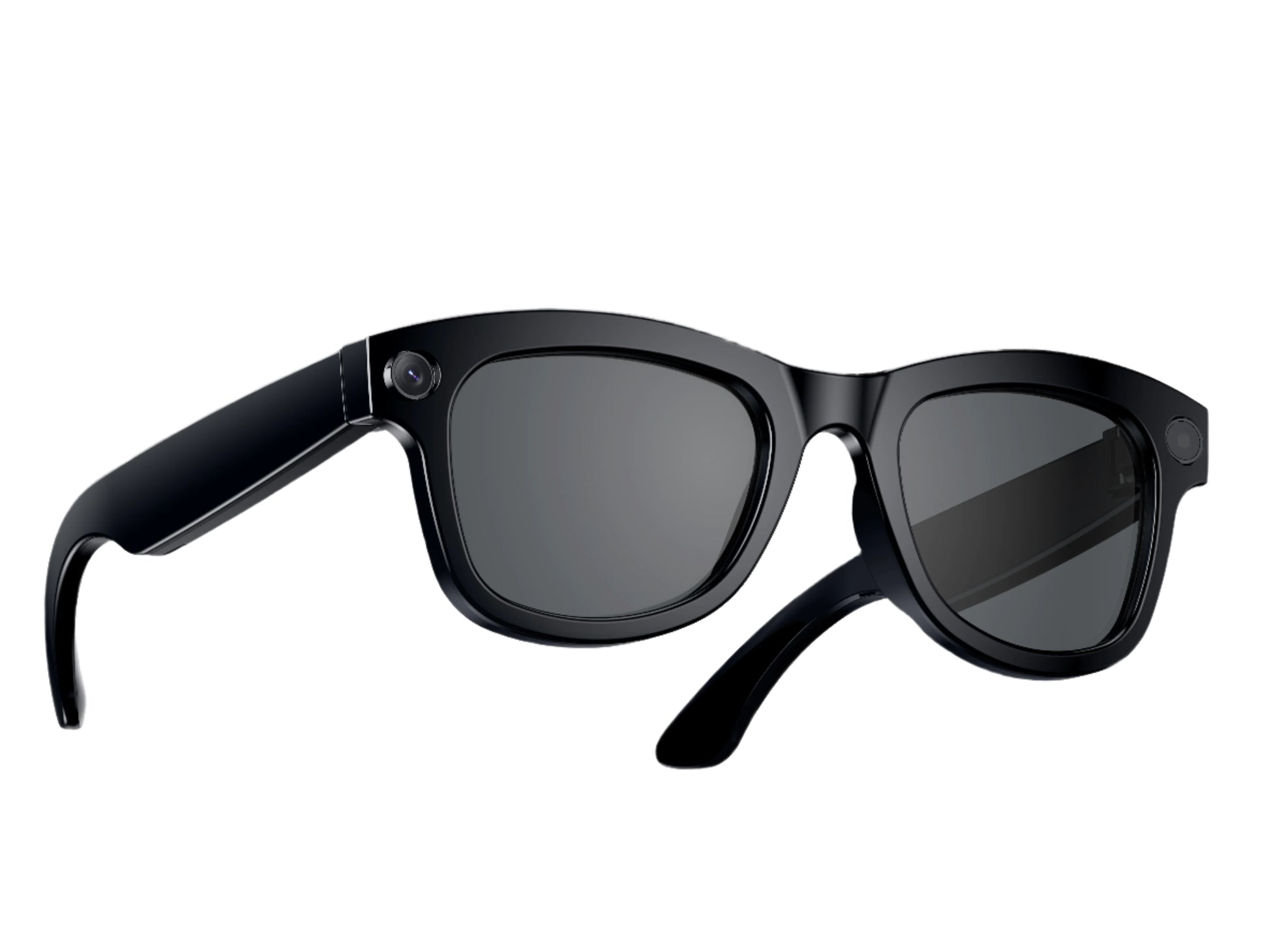 AI-Powered HD 1080P Smart Glasses with Polarized Lenses and Integrated Mini Camera for Sports and Surveillance Recording